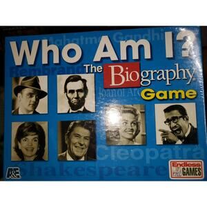 Who Am I? The Biography Game Endless Games A&E, NEW Board Game